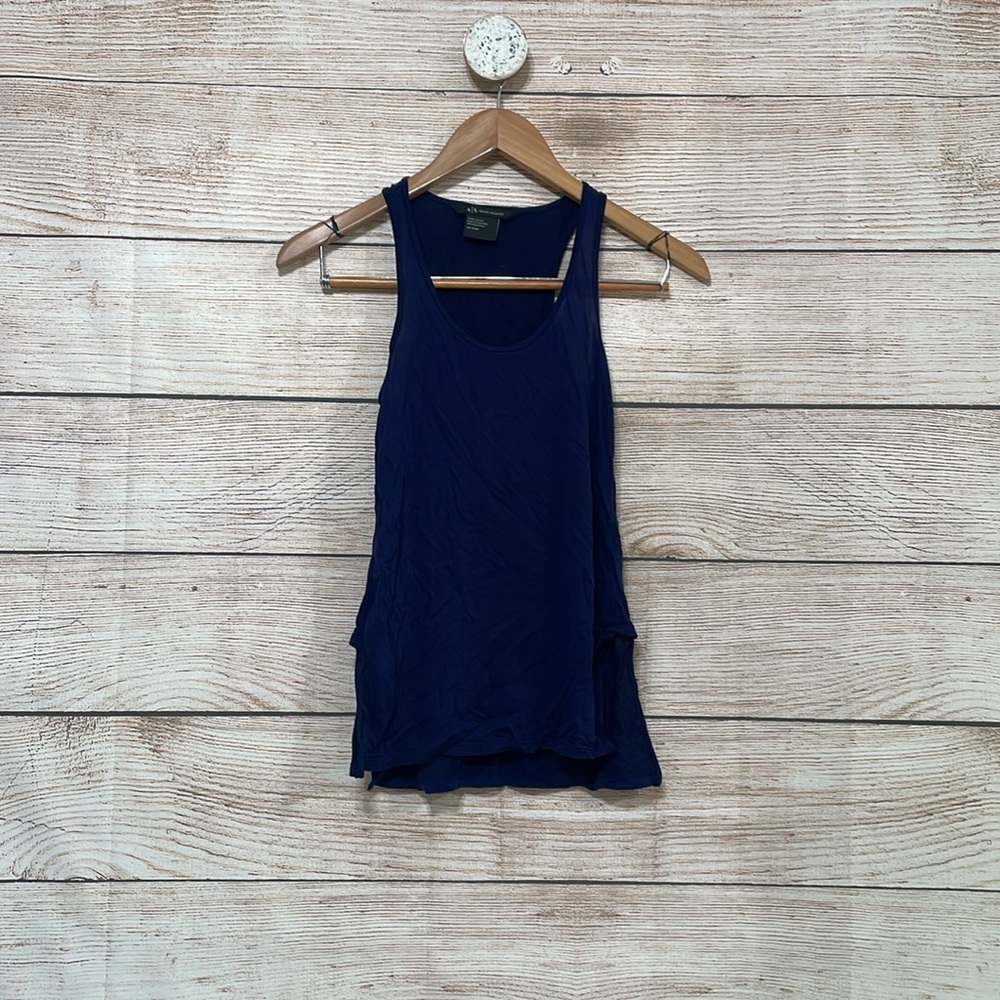 Armani Exchange XSmall Deep Blue TankTop
